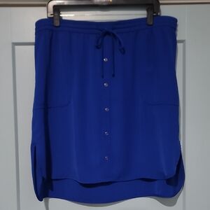 Apt. 9 Vibrant Blue Mini Skirt